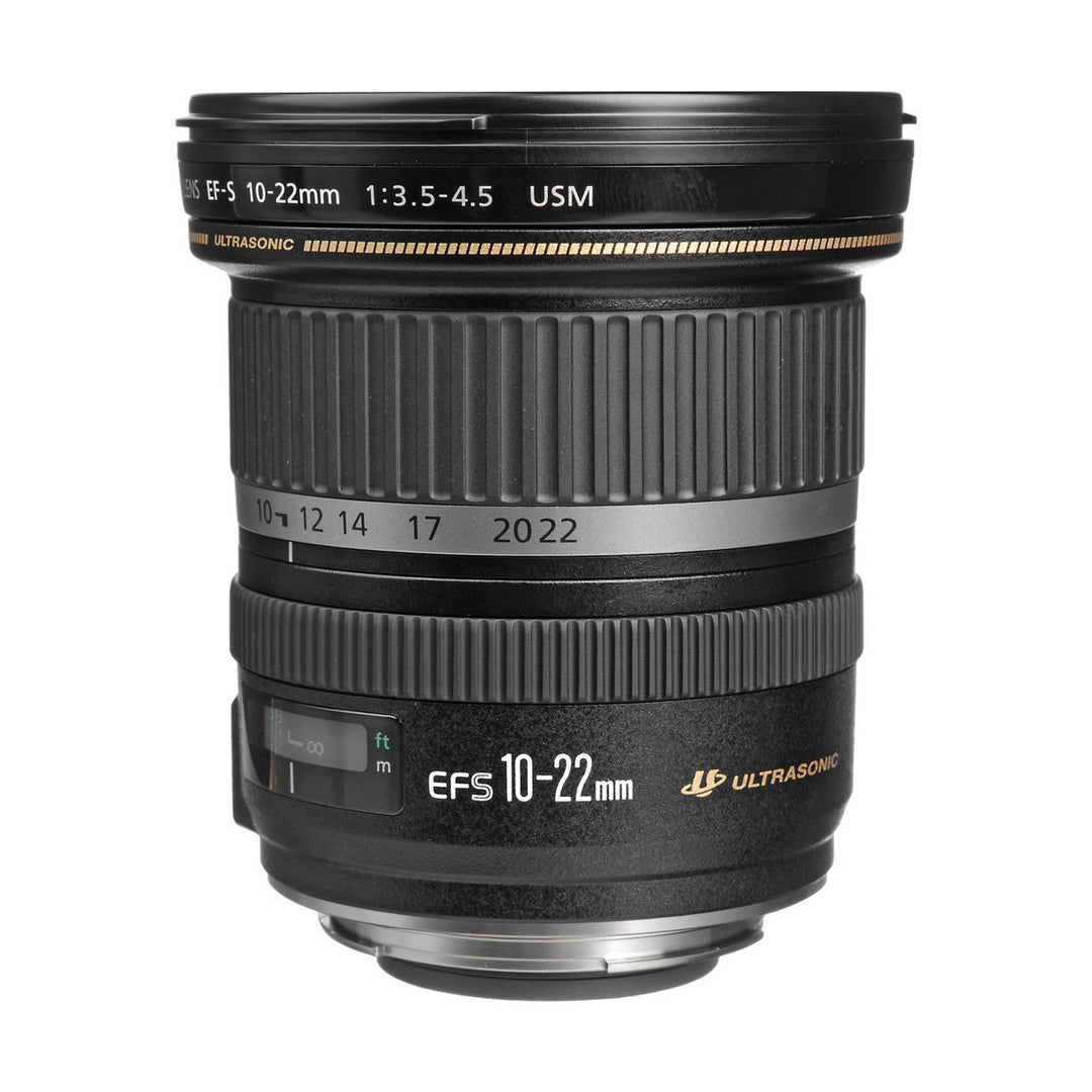 Canon EF-S 10-22mm f/3.5-4.5 USM Lens - side