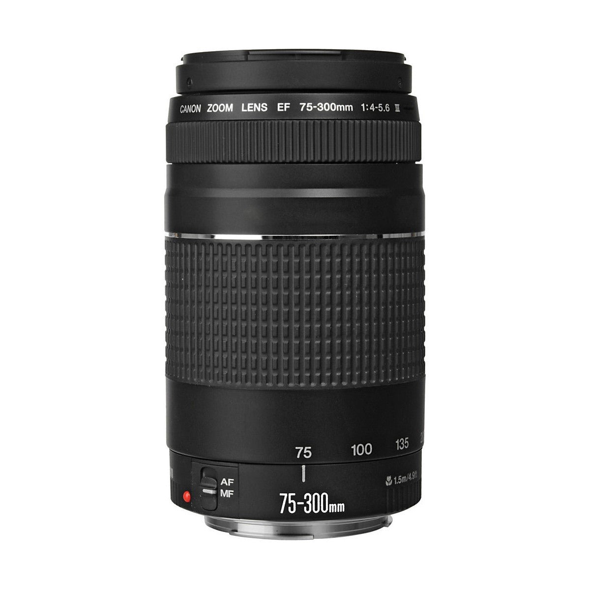 Canon EF 75-300mm f/4-5.6 III Lens - side