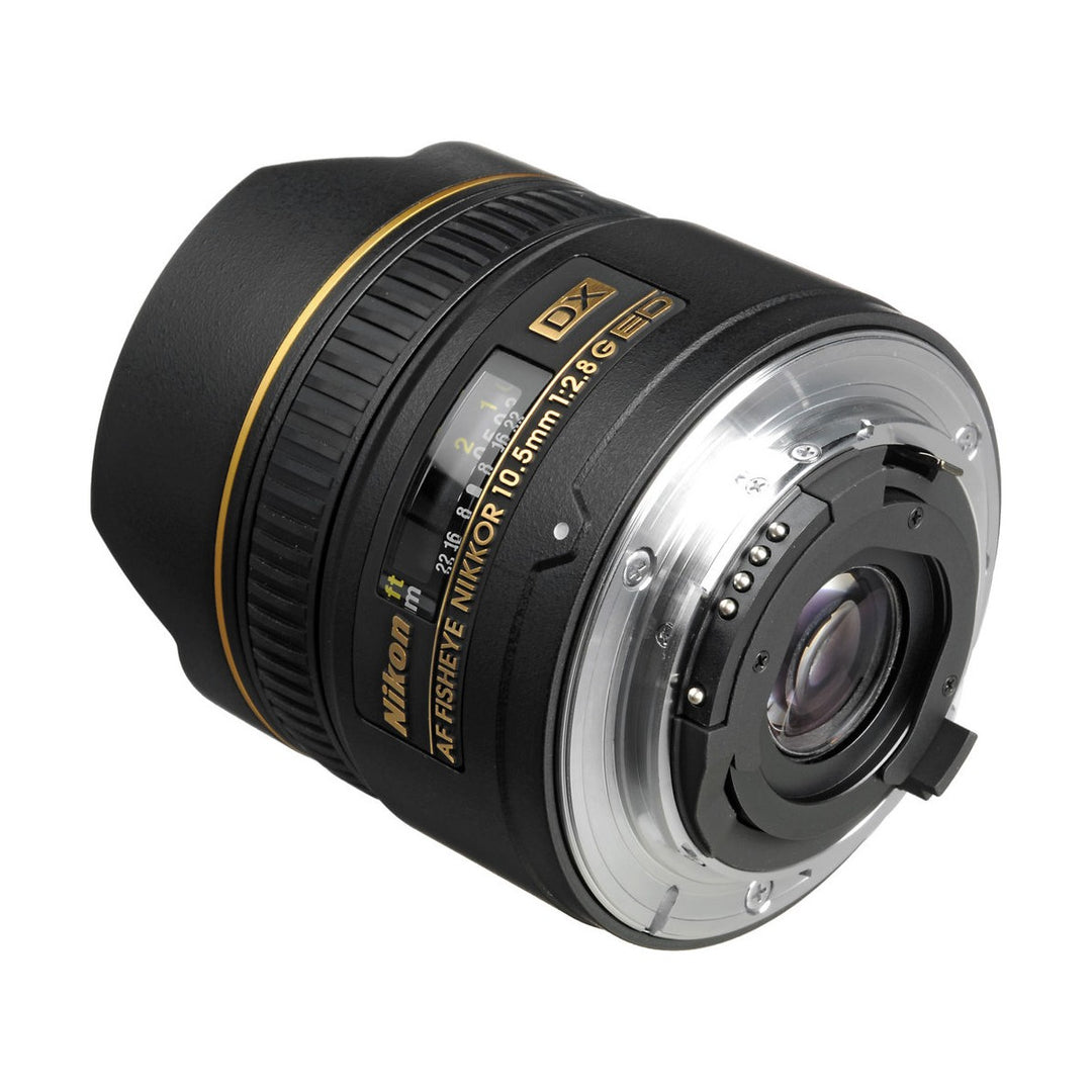 Nikon AF DX Fisheye-Nikkor 10.5mm f/2.8G ED Lens - back mount