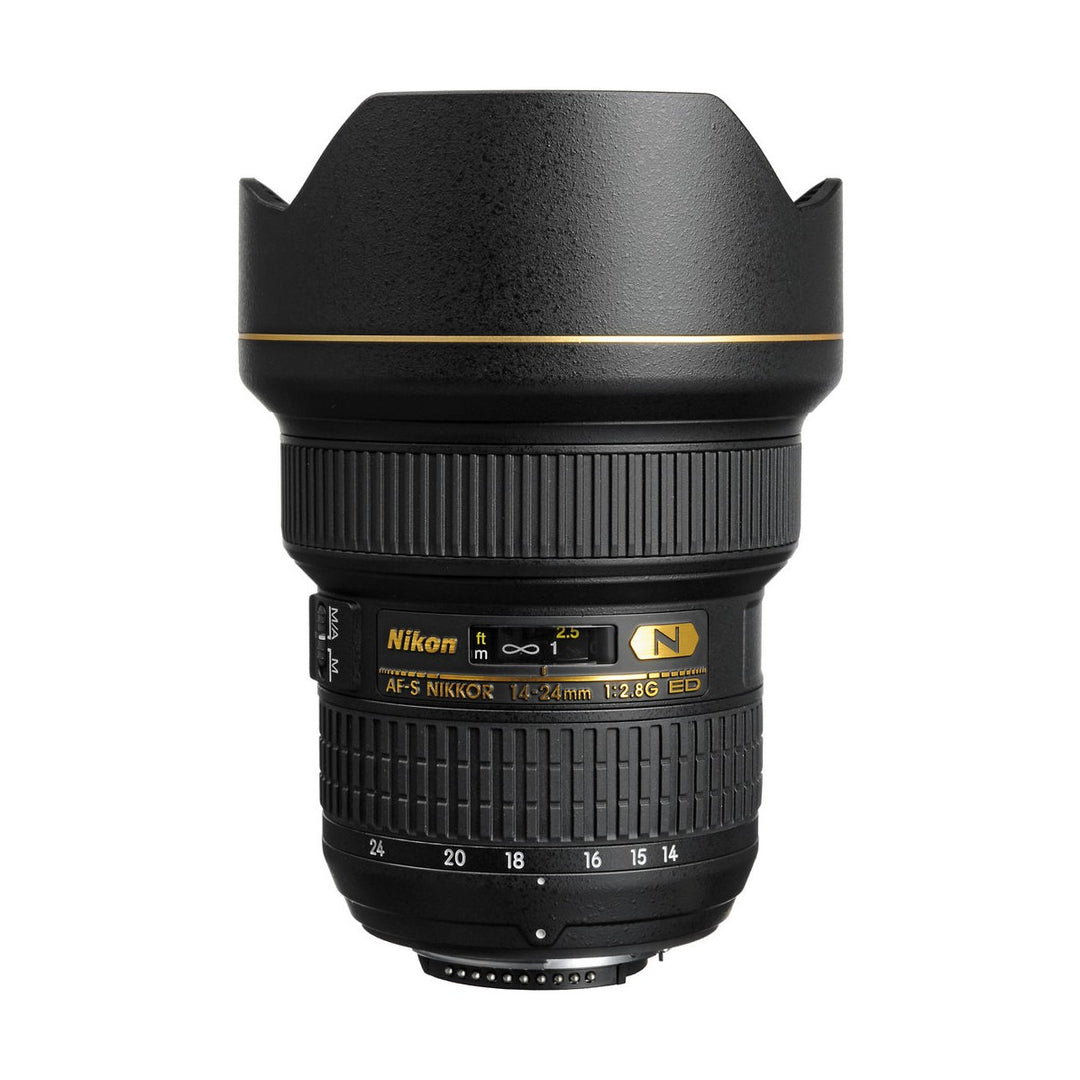 Nikon AF-S Nikkor 14-24mm f/2.8G ED Lens - side