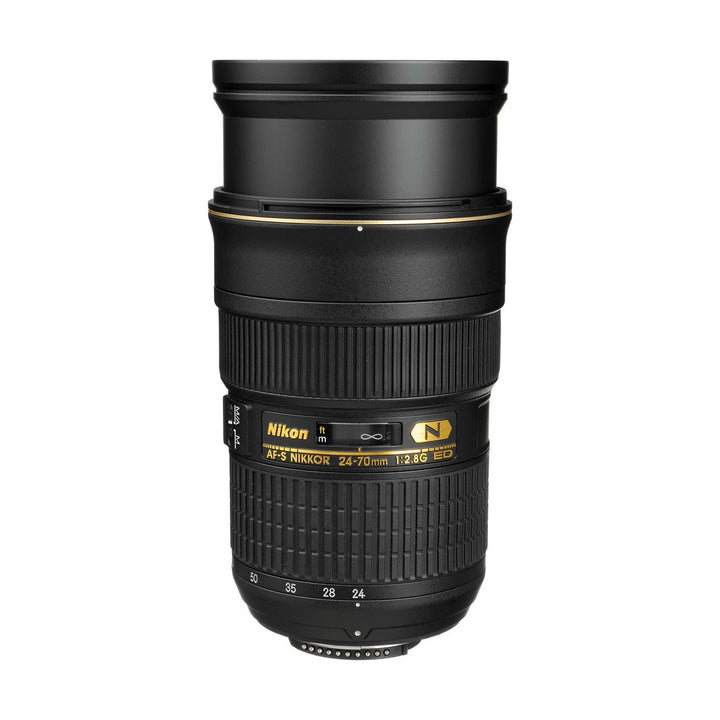 Nikon AF-S Nikkor 24-70mm f/2.8G ED Lens - side