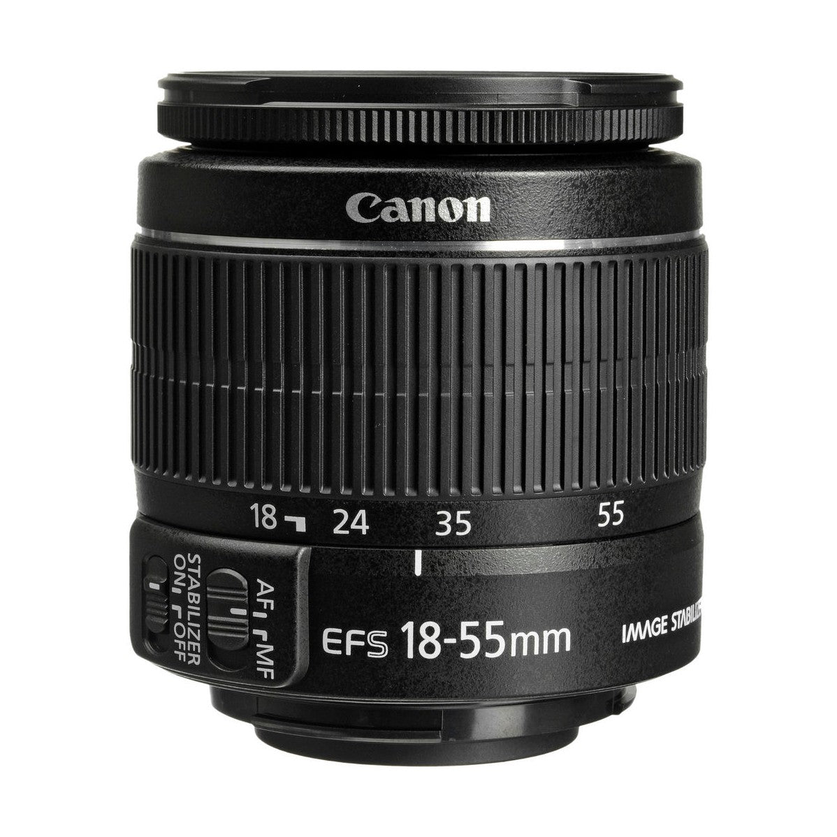 Canon EF-S 18-55mm f/3.5-5.6 IS II Lens (White Box) - side