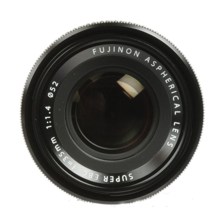 Fujifilm XF 35mm f/1.4 R Lens (Black) - front (glass)