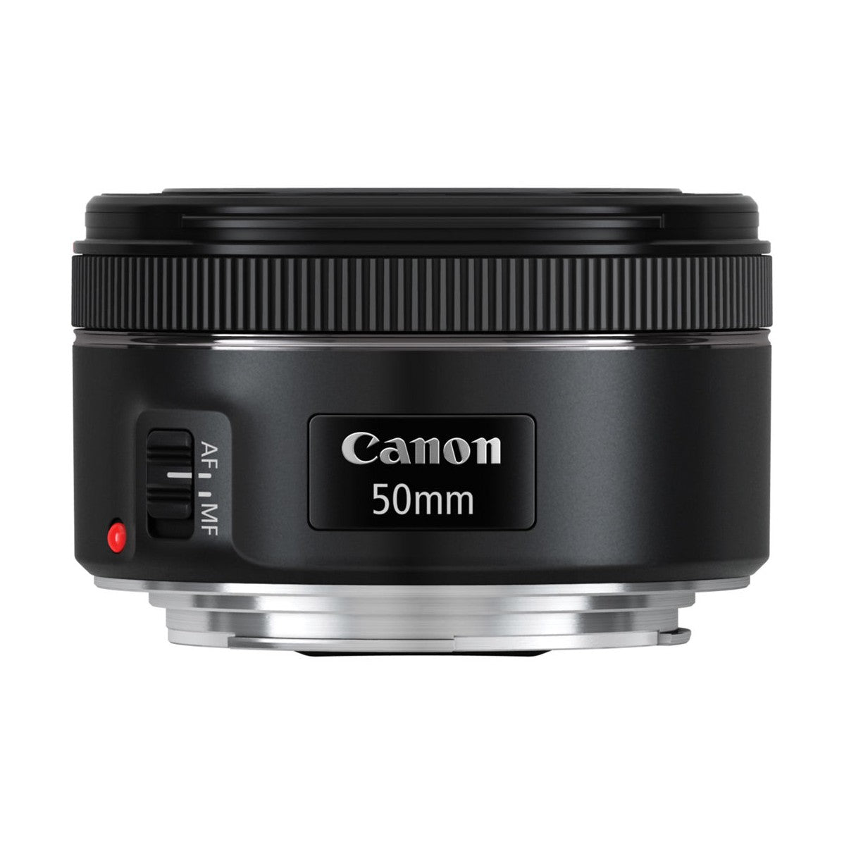 Canon EF 50mm f/1.8 STM Lens - side