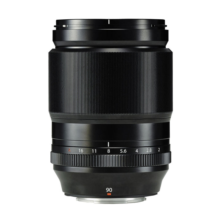 Fujifilm XF 90mm f/2 R LM WR Lens (Black) - side