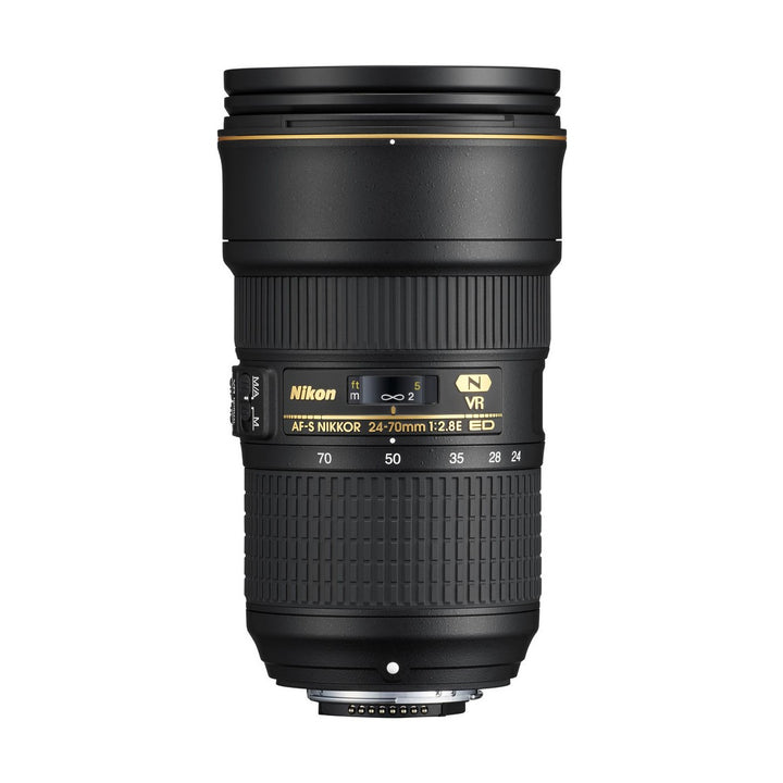 Nikon AF-S Nikkor 24-70mm f/2.8E ED VR Lens - back mount