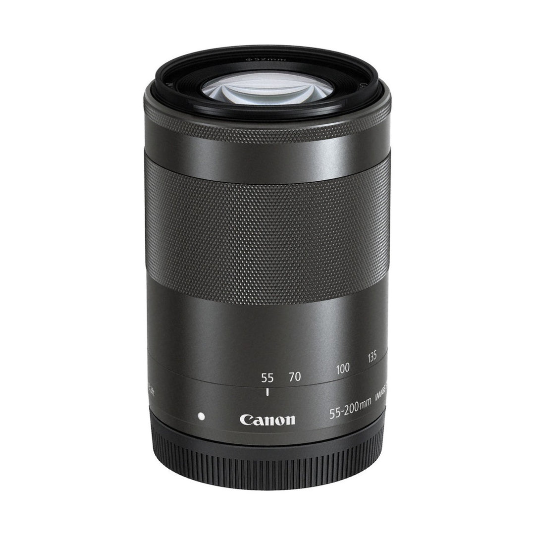 Canon EF-M 55-200mm f/4.5-6.3 IS STM Lens (White Box) - back
