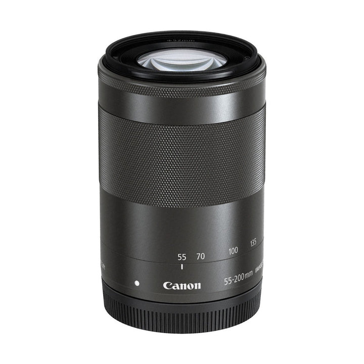 Canon EF-M 55-200mm f/4.5-6.3 IS STM Lens (White Box) - back