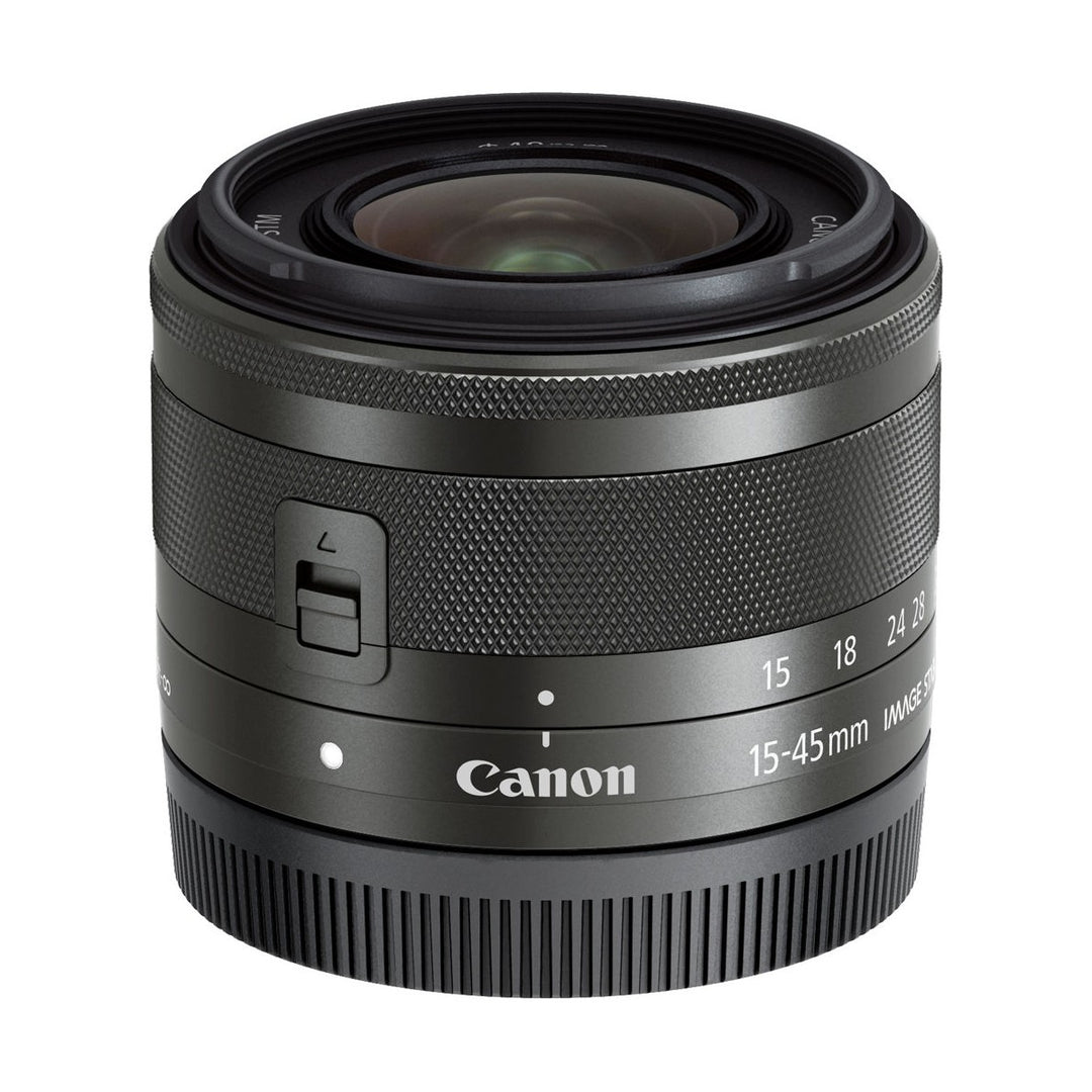 Canon EF-M 15-45mm f/3.5-6.3 IS STM Lens - side