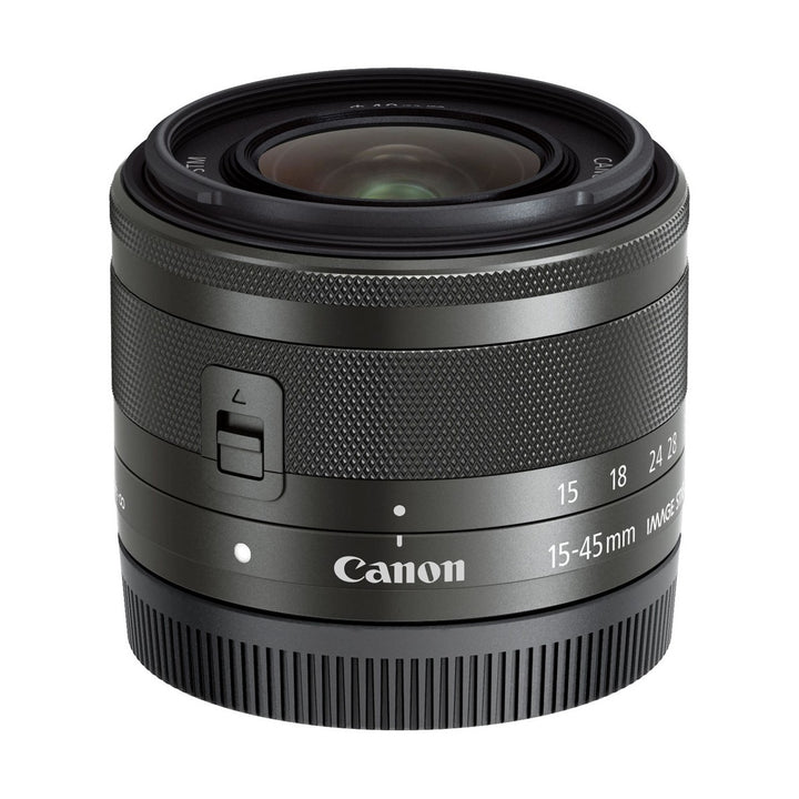 Canon EF-M 15-45mm f/3.5-6.3 IS STM Lens - side