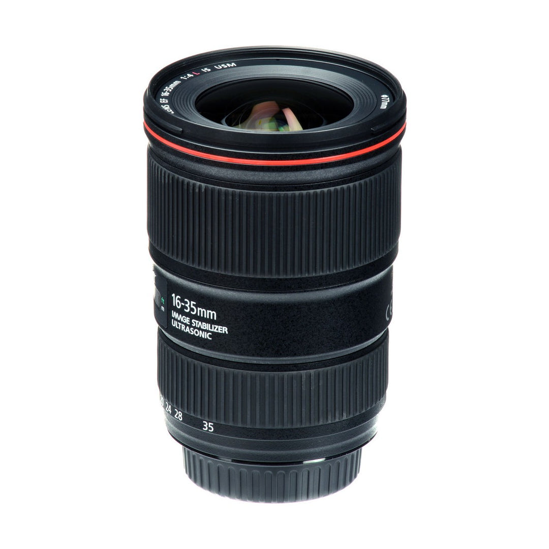 Canon EF 16-35mm f/4L IS USM Lens - back