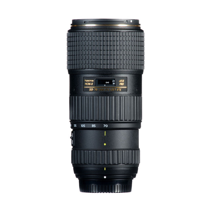 Tokina AT-X 70-200mm f/4 PRO FX VCM-S Lens (Nikon F) - side