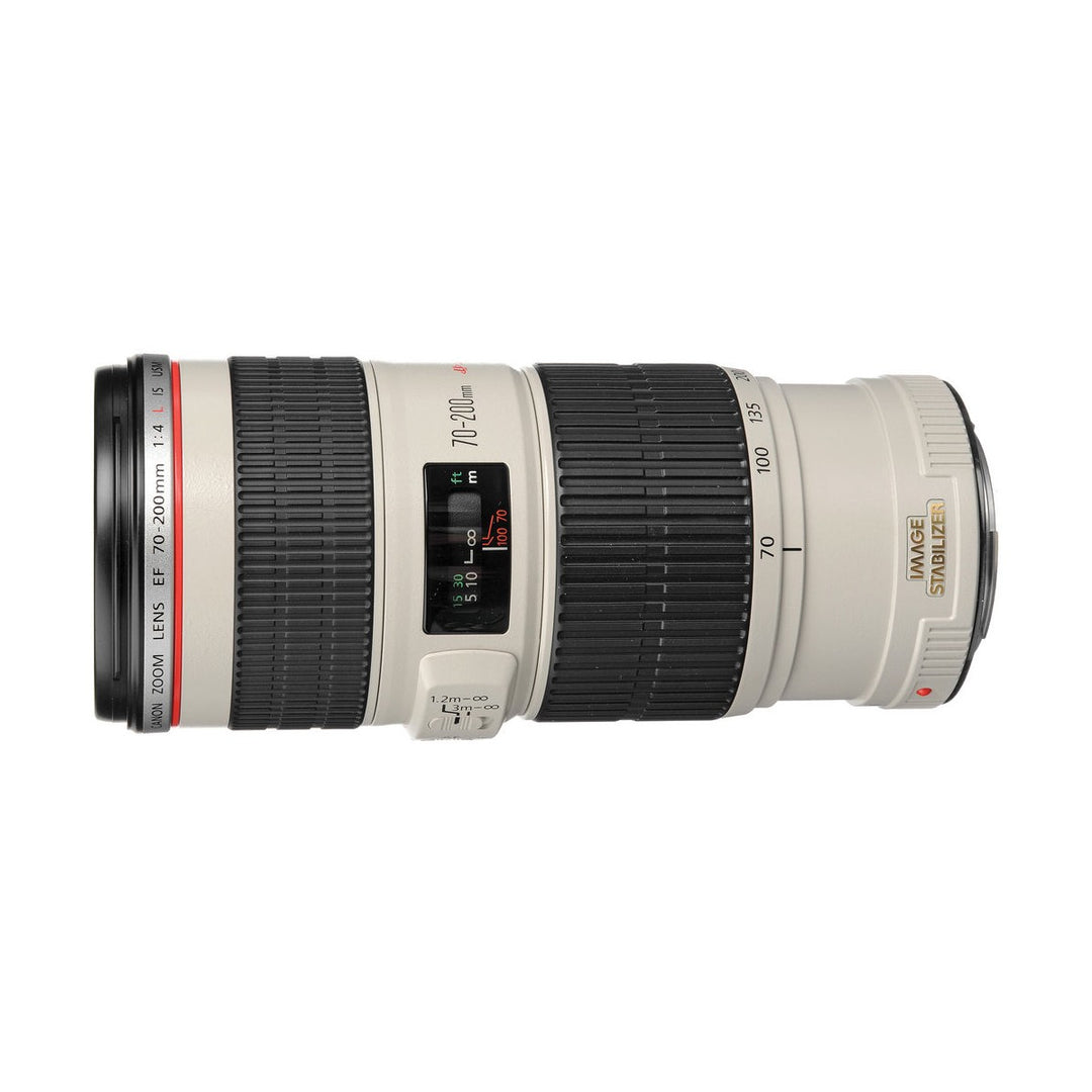 Canon EF 70-200mm f/4L IS USM Lens - side