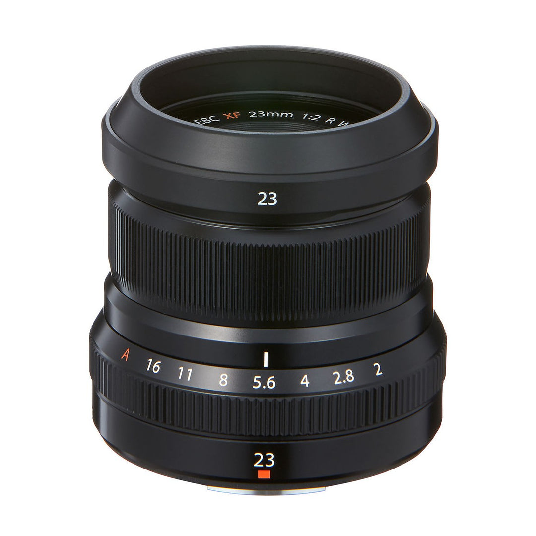 Fujifilm XF 23mm f/2 R WR Lens (Black) - top