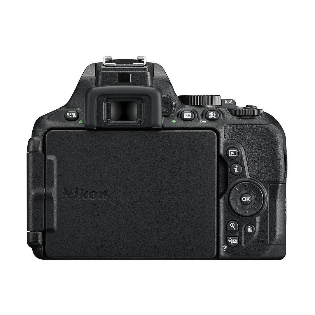 Nikon D5600 DSLR Camera with 18-55mm Lens - side
