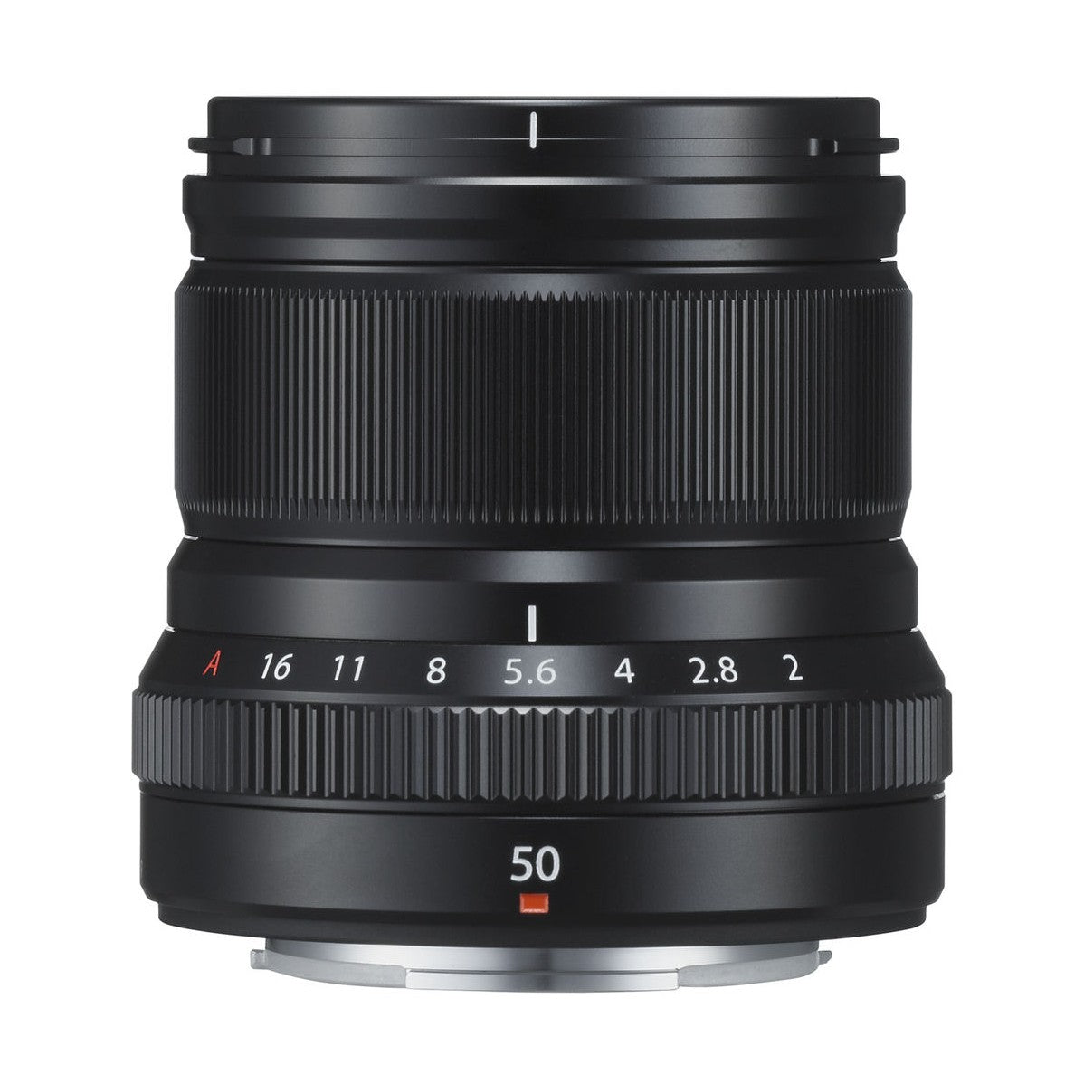 Fujifilm XF 50mm f/2 R WR Lens (Black) (Black) - side
