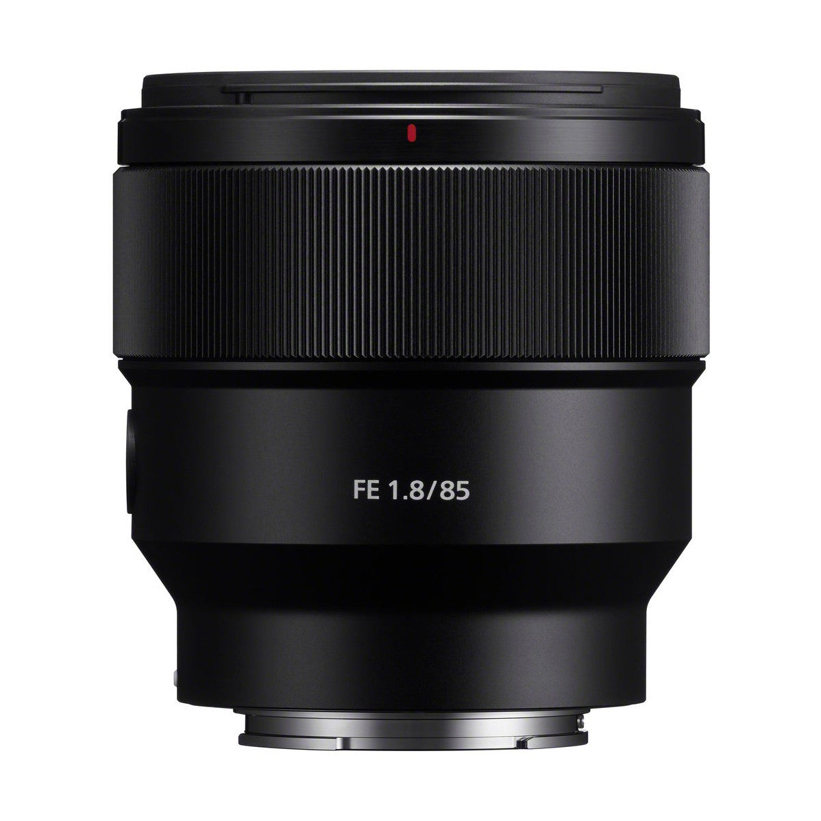 Sony FE 85mm f/1.8 Lens - side