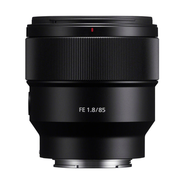 Sony FE 85mm f/1.8 Lens - side