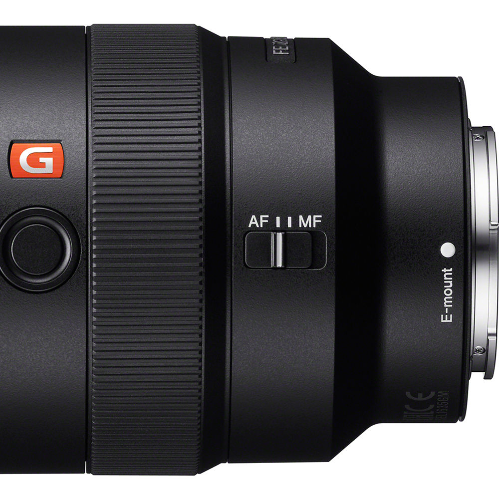 Sony FE 16-35mm f/2.8 GM Lens - side markings