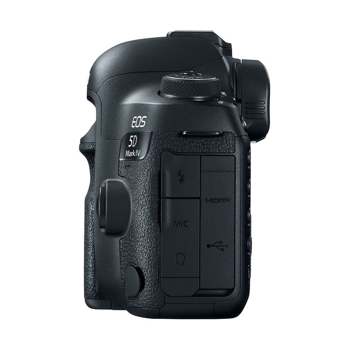 Canon EOS 5D Mark IV DSLR Camera with 24-105mm Lens - side