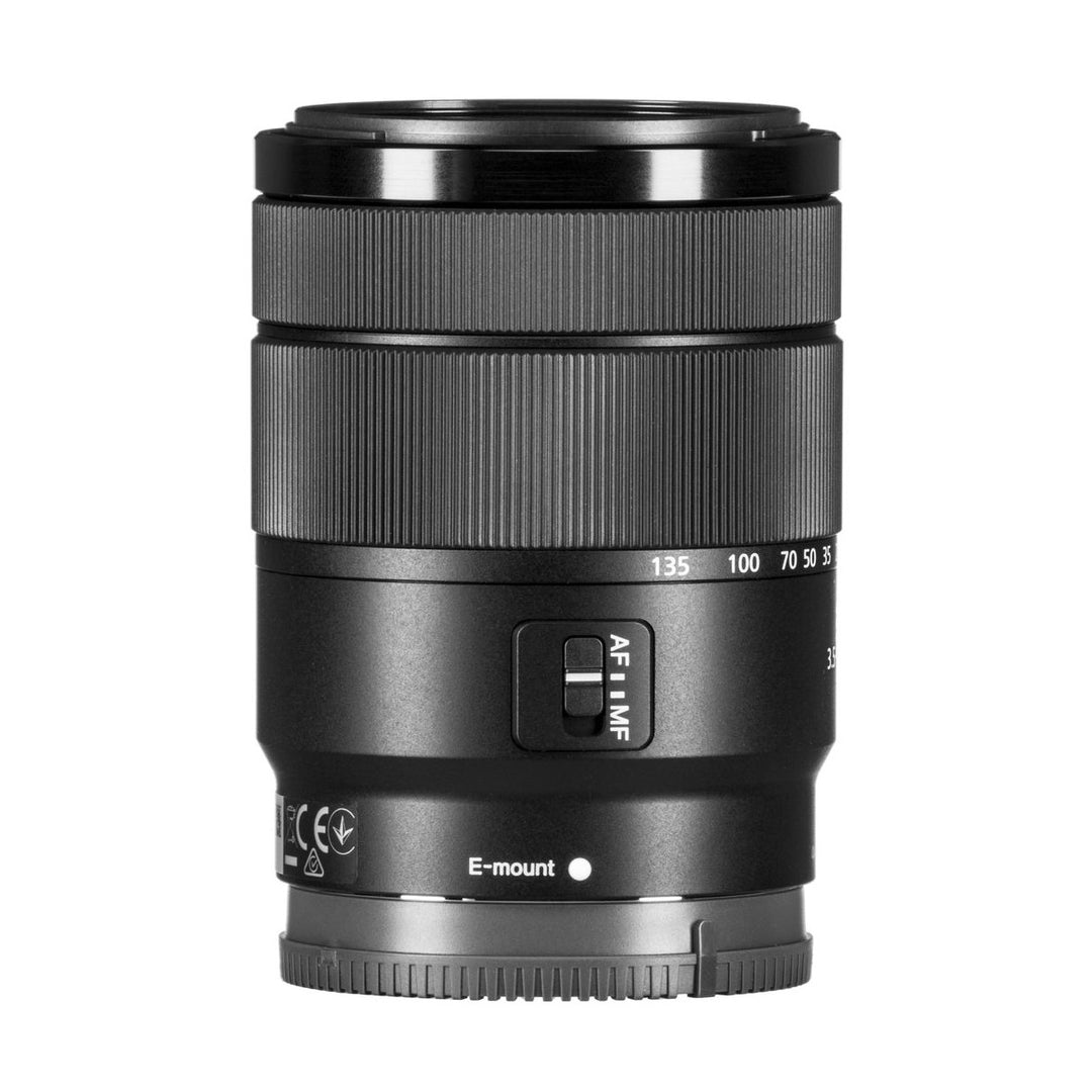 Sony E 18-135mm f/3.5-5.6 OSS Lens - side markings