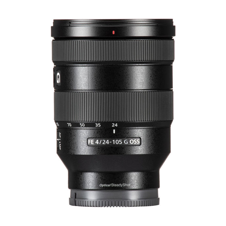 Sony FE 24-105mm f/4 G OSS Lens - side