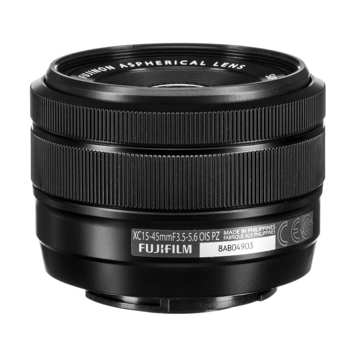 Fujifilm XC 15-45mm f/3.5-5.6 OIS PZ Lens (Black) - side