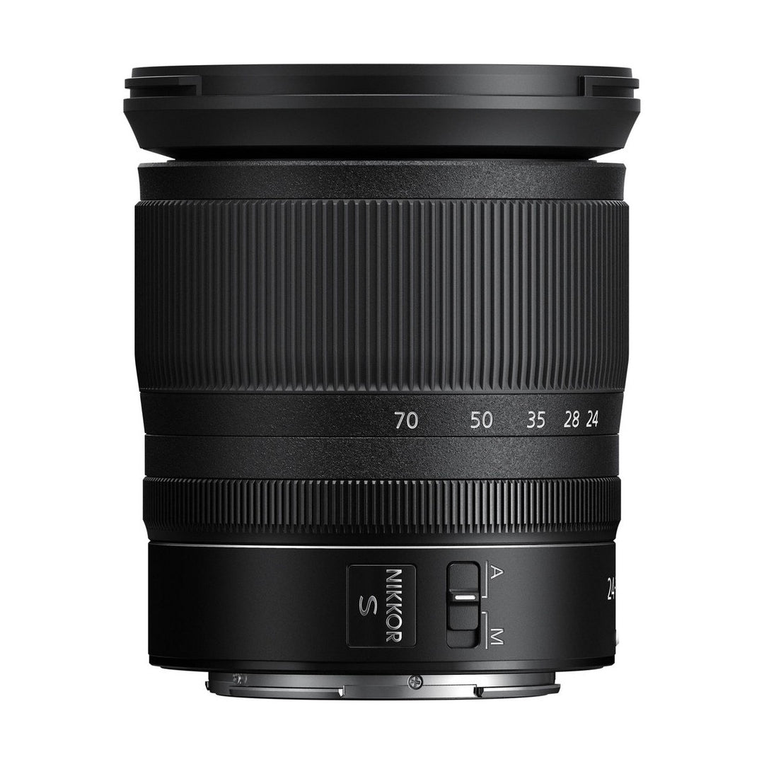 Nikon NIKKOR Z 24-70mm f/4 S Lens - side extended