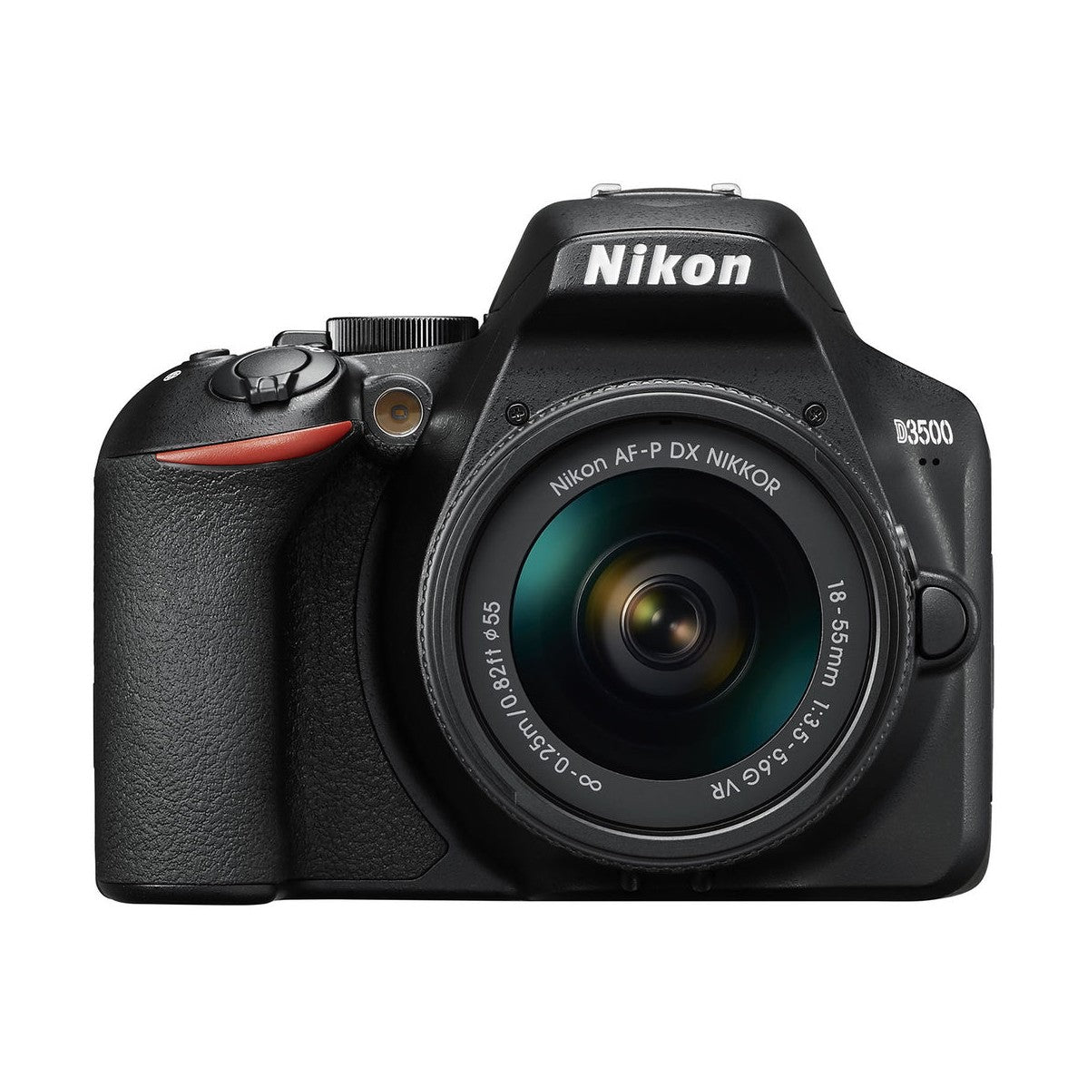 Nikon D3500 DSLR Camera with 18-55mm Lens - front