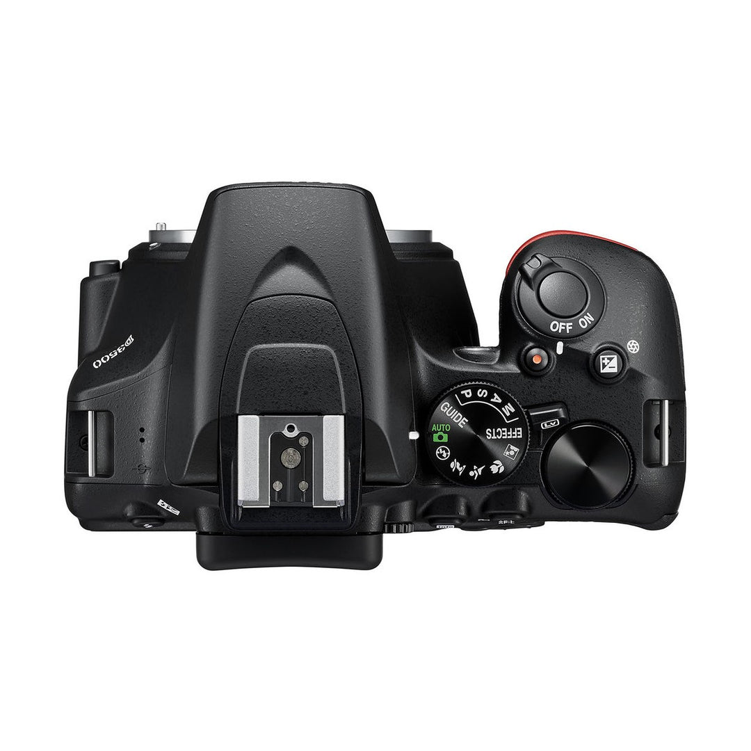Nikon D3500 DSLR Camera with 18-55mm Lens - top