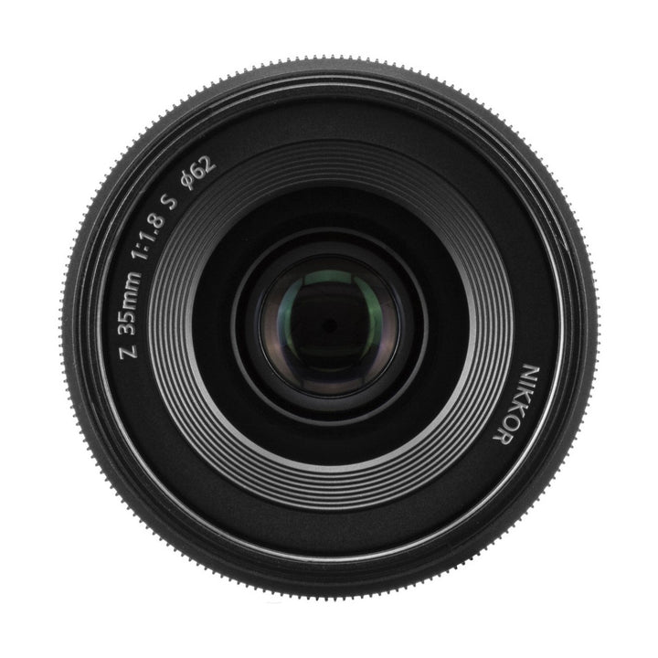 Nikon NIKKOR Z 35mm f/1.8 S Lens - front glass