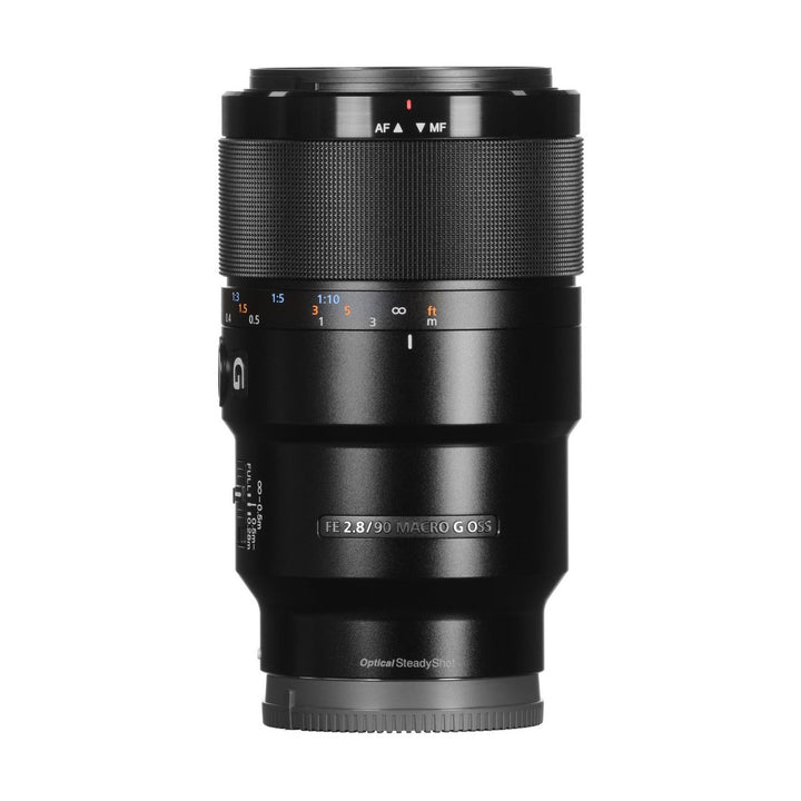 Sony FE 90mm f/2.8 Macro G OSS Lens - side