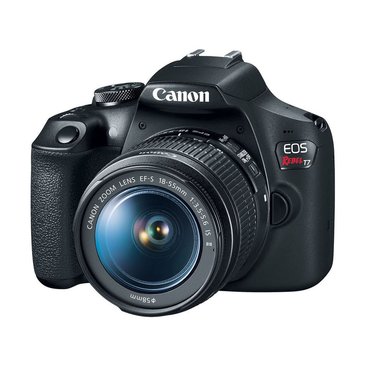 Canon EOS Rebel T7 DSLR Camera with 18-55mm Lens - side