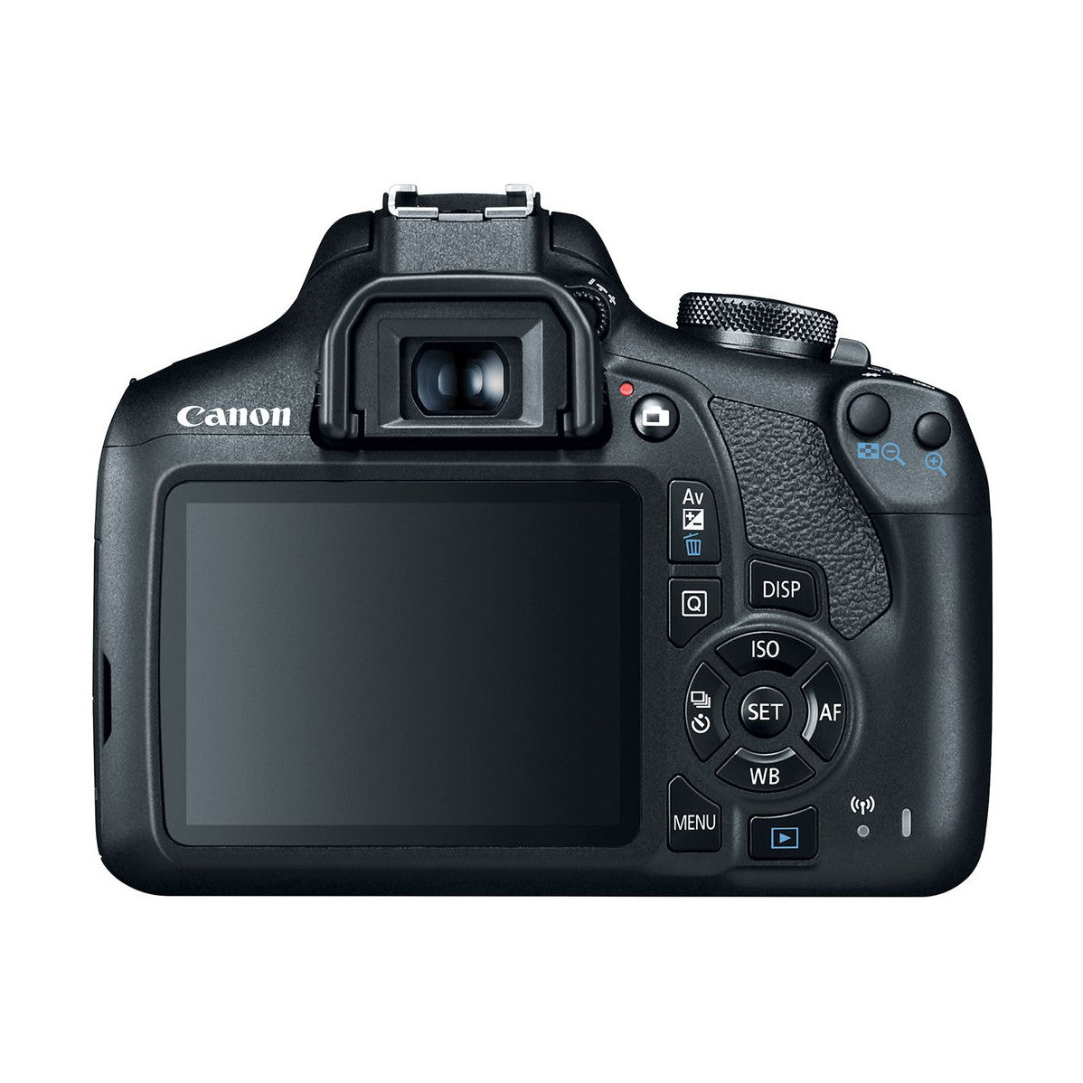 Canon EOS Rebel T7 DSLR Camera with 18-55mm Lens - back