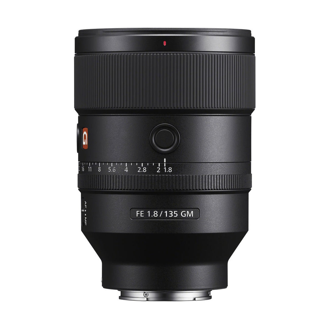 Sony FE 135mm f/1.8 GM Lens - side markings