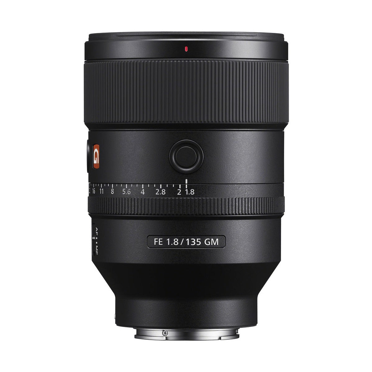 Sony FE 135mm f/1.8 GM Lens - side markings