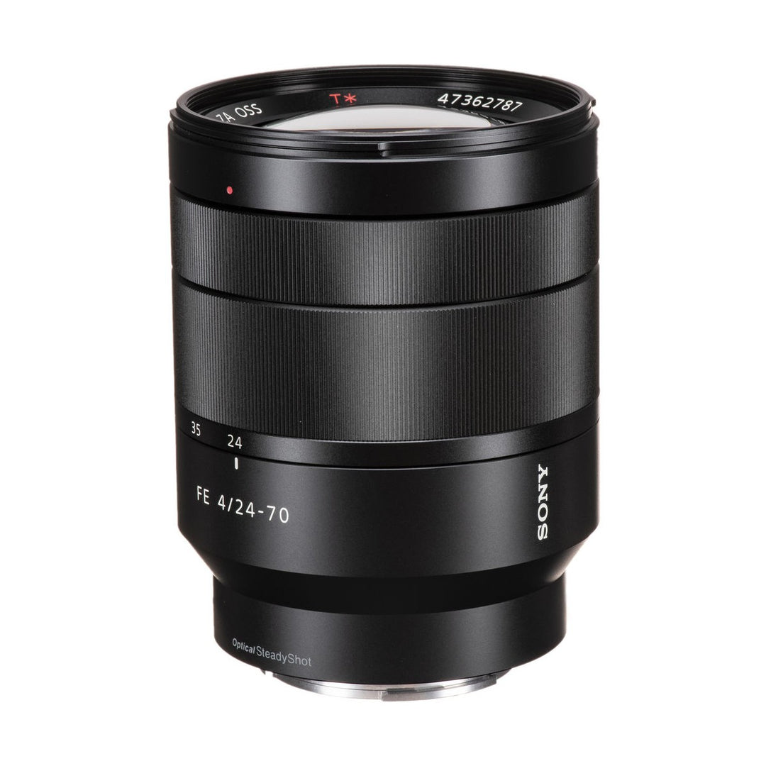 Sony FE 24-70mm f/4 ZA OSS Lens - side