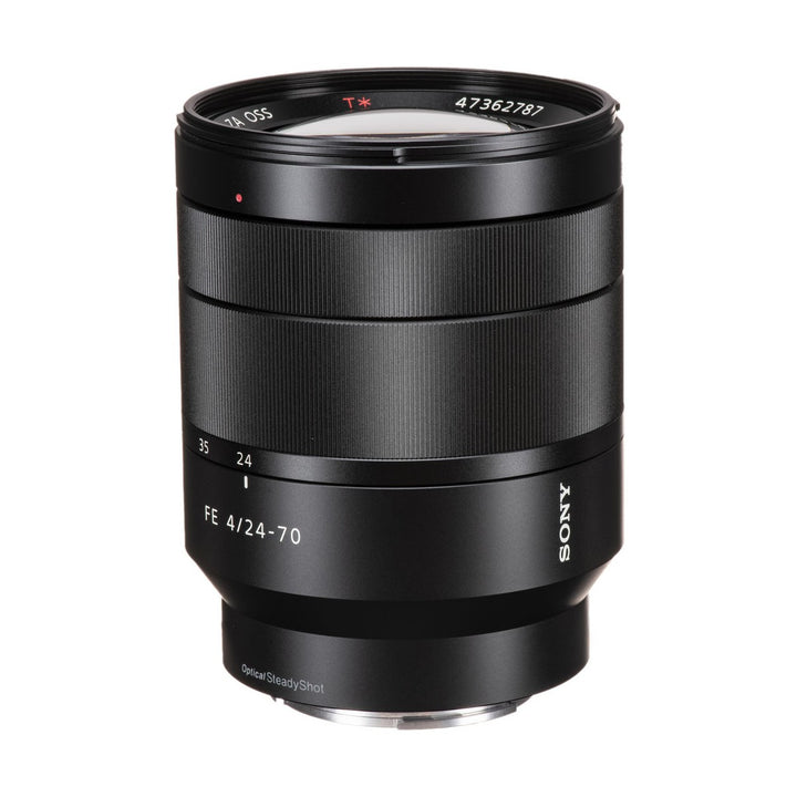 Sony FE 24-70mm f/4 ZA OSS Lens - side