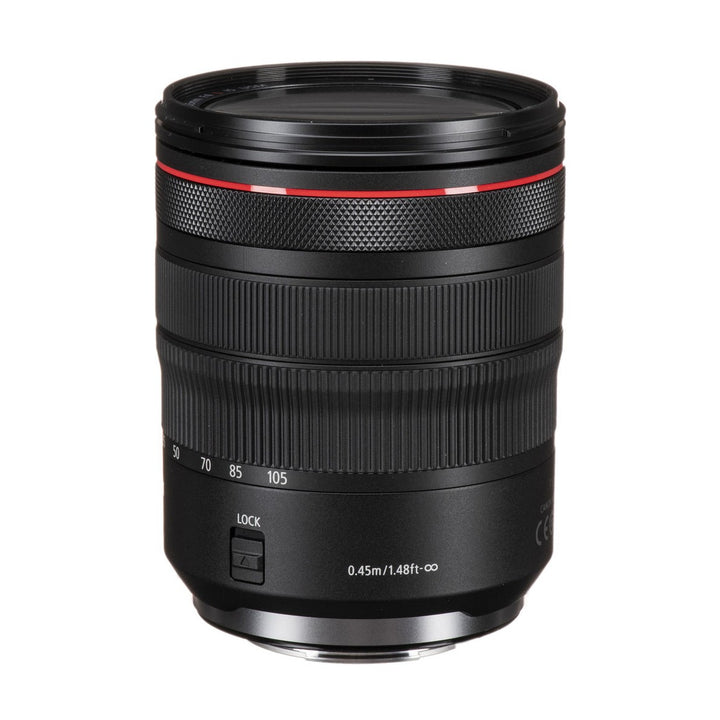 Canon RF 24-105mm f/4L IS USM Lens - side