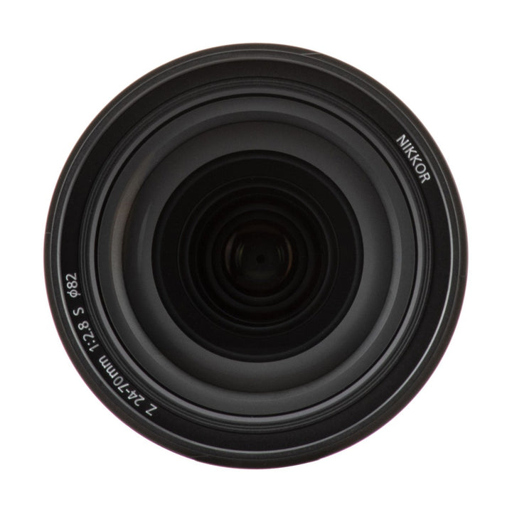 Nikon NIKKOR Z 24-70mm f/2.8 S Lens - front glass