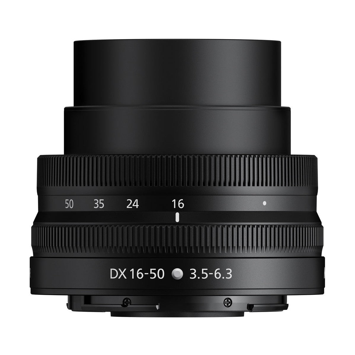 Nikon NIKKOR Z DX 16-50mm f/3.5-6.3 VR Lens (White Box) - side