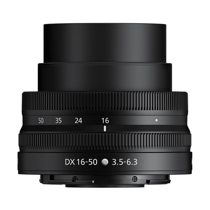 Nikon NIKKOR Z DX 16-50mm f/3.5-6.3 VR Lens (White Box) - side