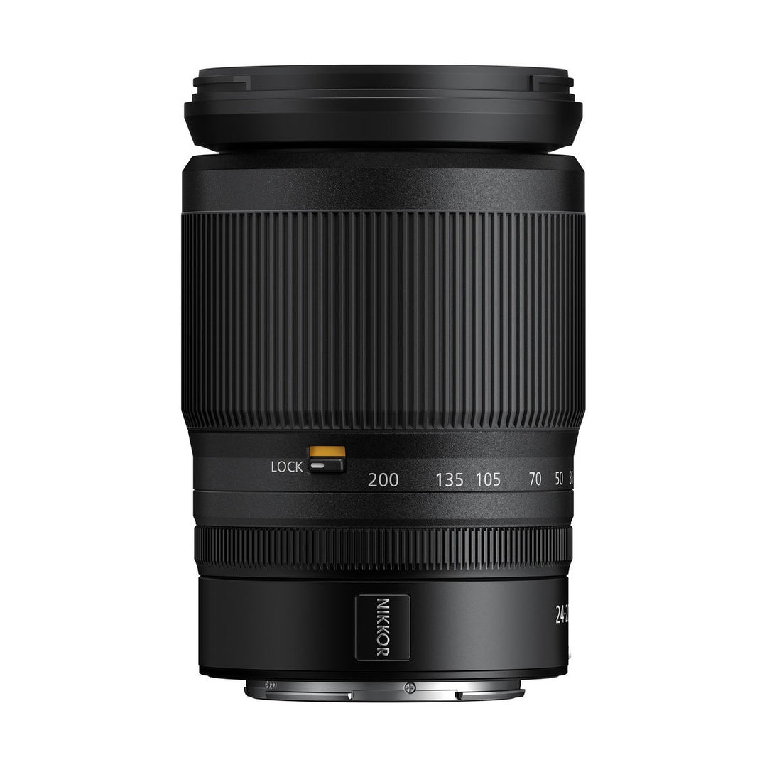 Nikon NIKKOR Z 24-200mm f/4-6.3 VR Lens (White Box) - side
