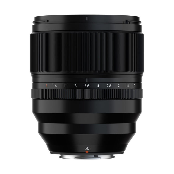 Fujifilm XF 50mm f/1.0 R WR Lens (Black) - side