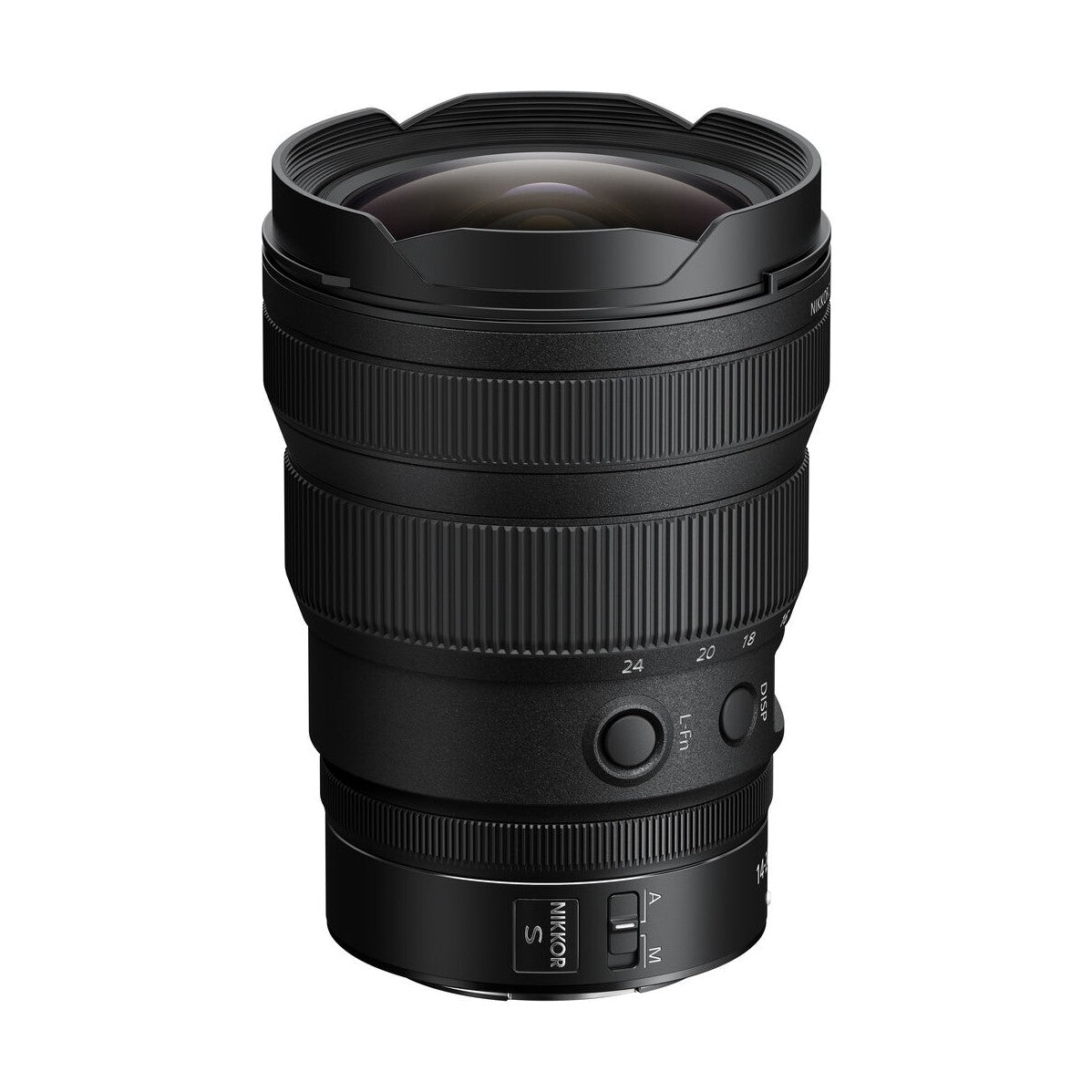 Nikon NIKKOR Z 14-24mm f/2.8 S Lens - side
