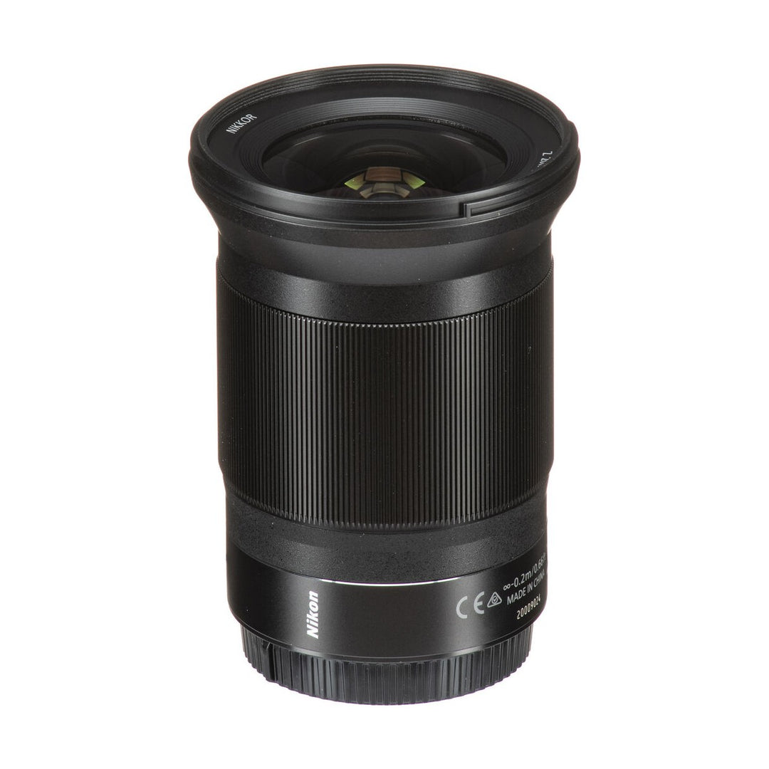 Nikon NIKKOR Z 20mm f/1.8 S Lens - markings