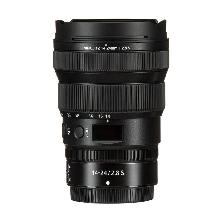 Nikon NIKKOR Z 14-24mm f/2.8 S Lens - markings