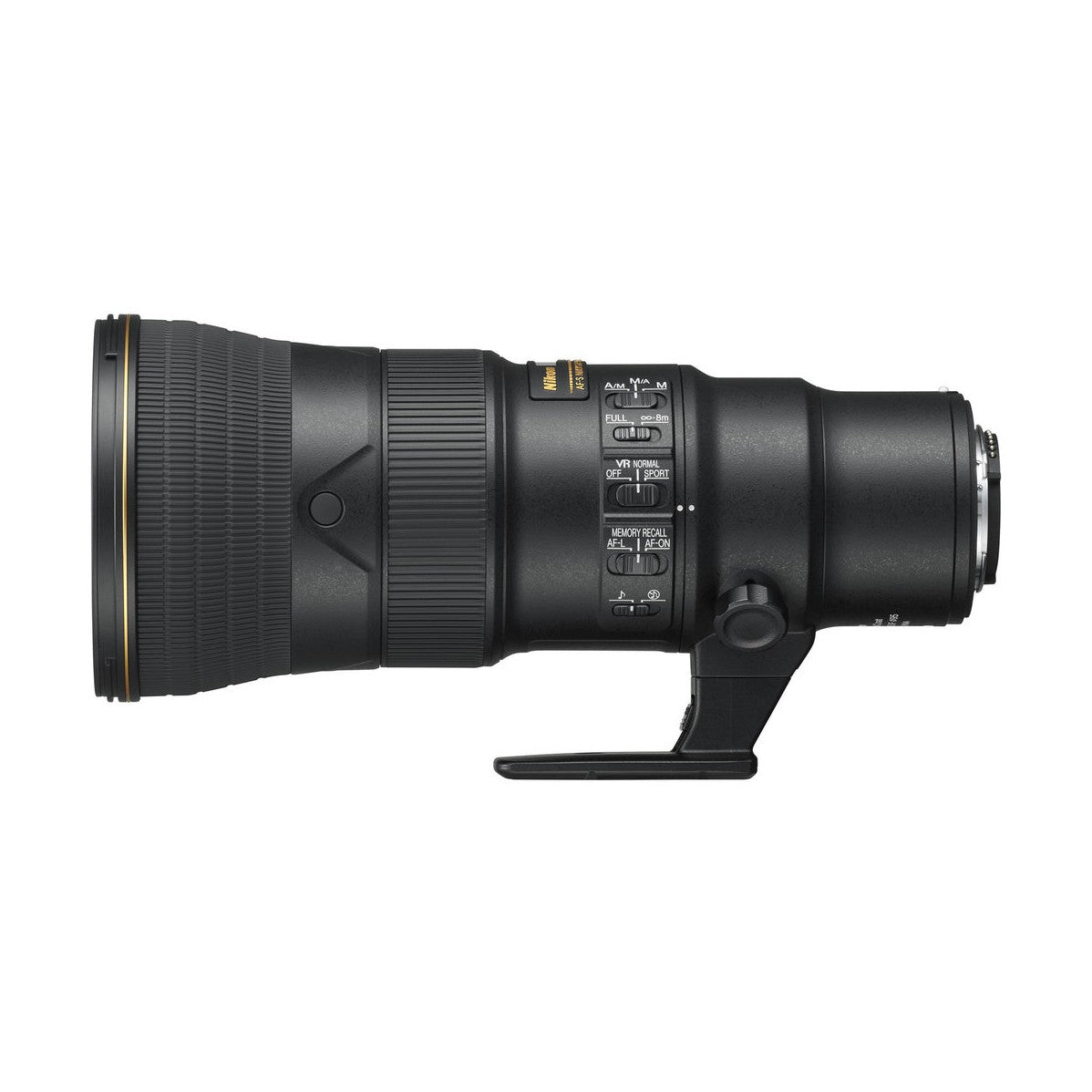 Nikon AF-S Nikkor 500mm f/5.6E PF ED VR Lens - side