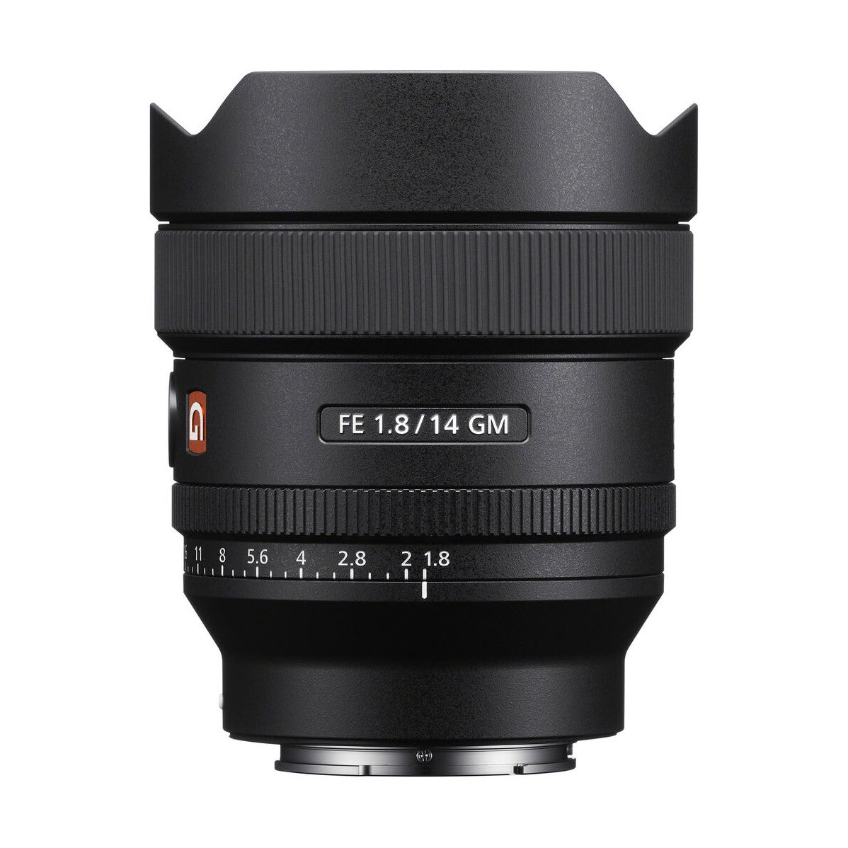 Sony FE 14mm f/1.8 GM Lens - side