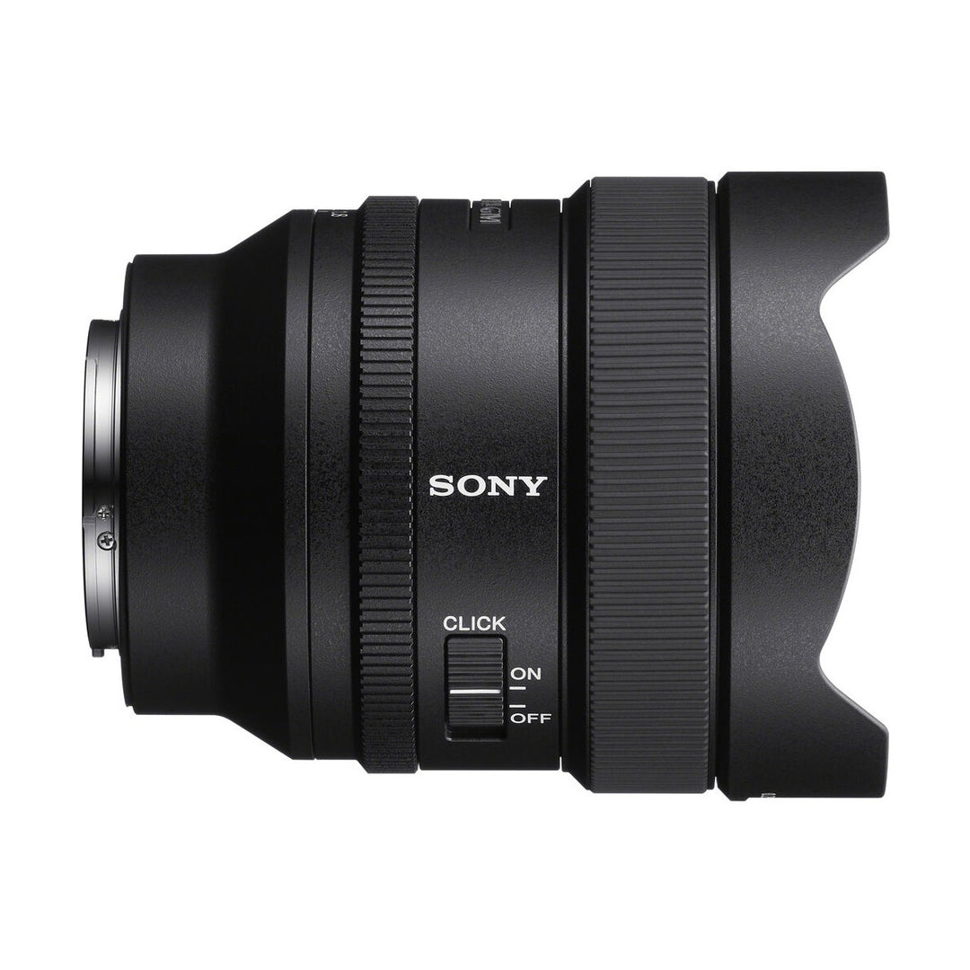Sony FE 14mm f/1.8 GM Lens - front glass